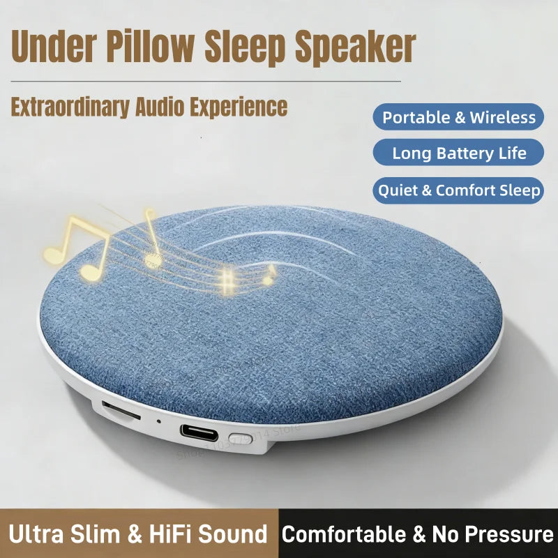 Slumbrwave — Under-Pillow Sleep Speaker